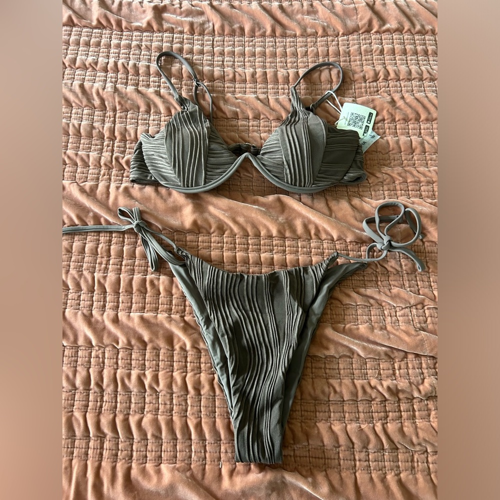 ZAFUL brand new brown bikini